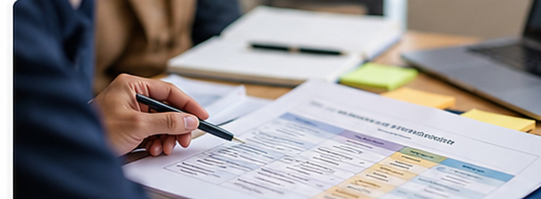 Assessment and rubric planning